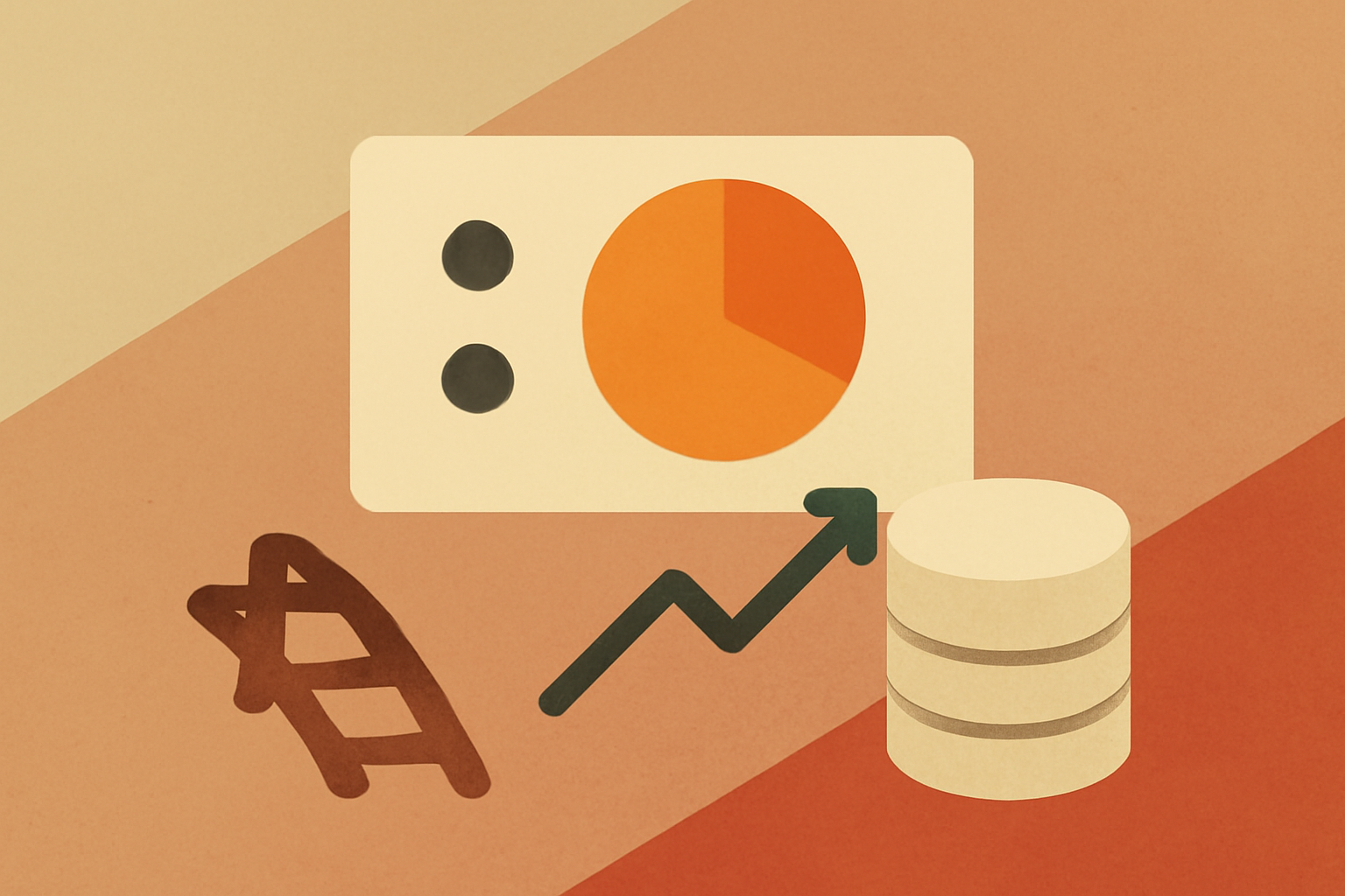 An abstract illustration to accompany a software project called “IntervalTimers.com”. The project: A free interval ti...